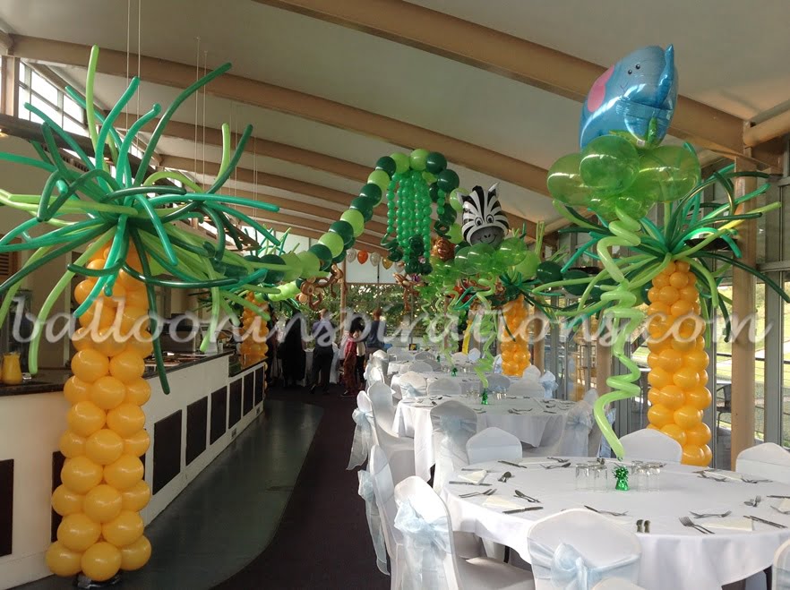 Themed Children's parties - jungle themed birthday party