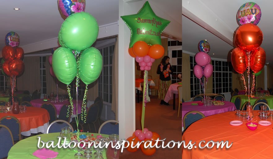 Luau Themed Balloon Decorations Ballooninspirations Com