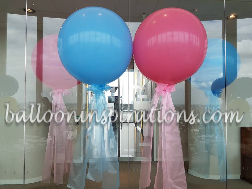 big baby shower balloons