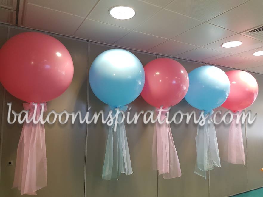 big baby shower balloons