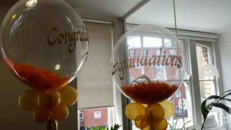 personalised bubble balloons