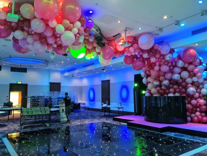 Fluid Organic balloon wall/ceiling décor