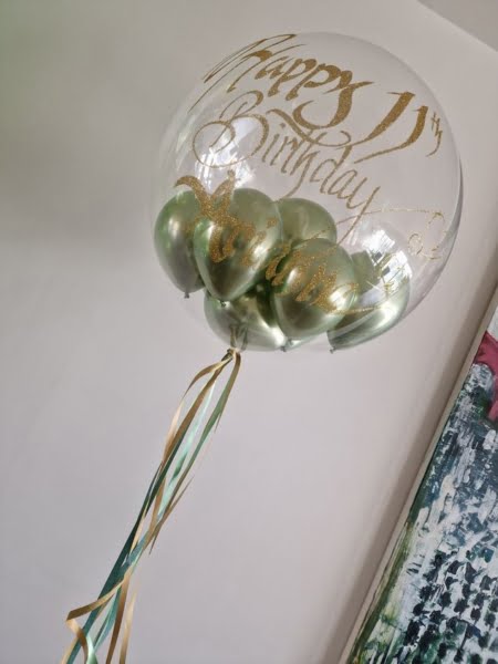 Personalised bubble balloon