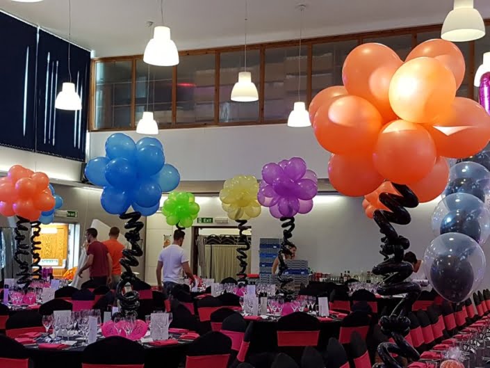 Balloon Clouds - Batmizvah balloon decorations