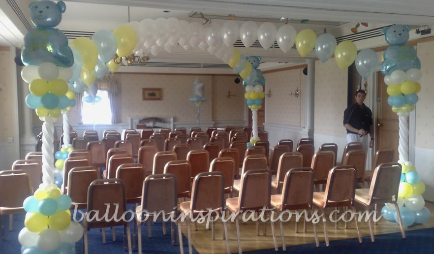 Christening party decorations for new baby arrivals