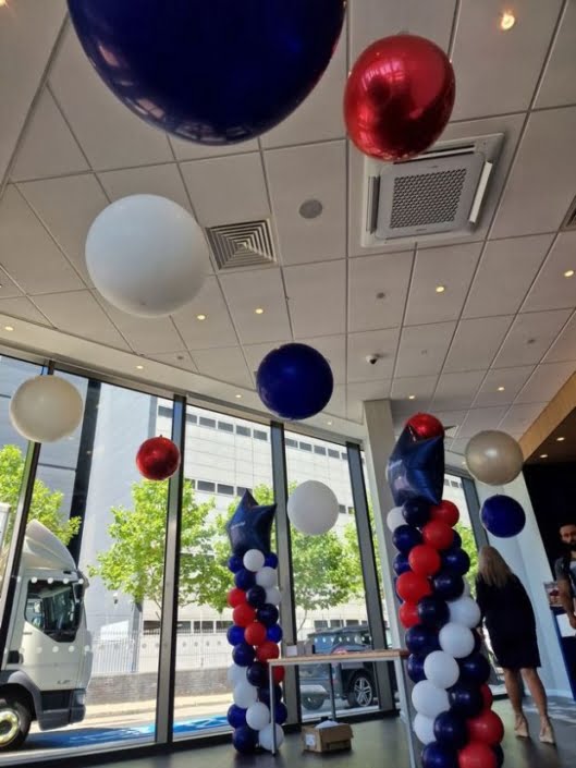 Corporate balloon decor - Hotel opening