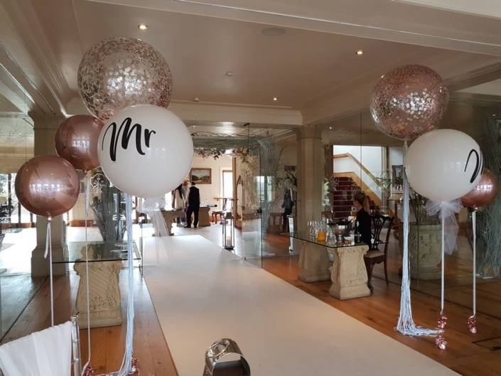 Wedding balloons - Jumbo balloons