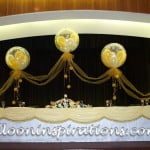 Ethereal wedding balloon decorations