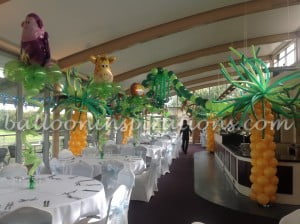 Themed Children's parties - jungle themed birthday party