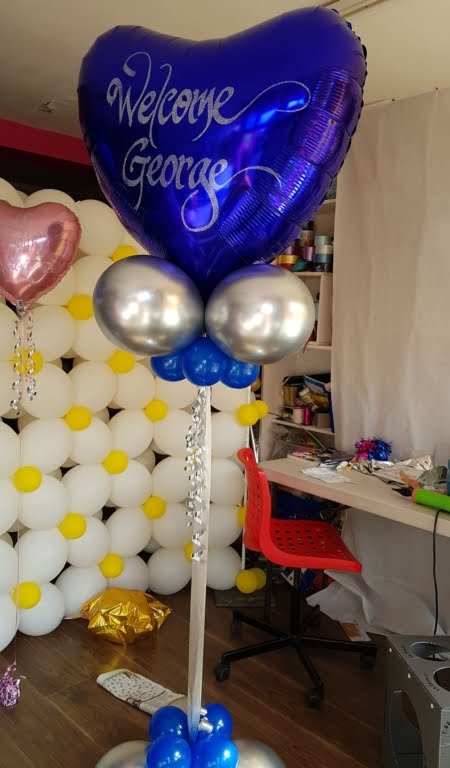 Personalised Jumbo foil balloon.