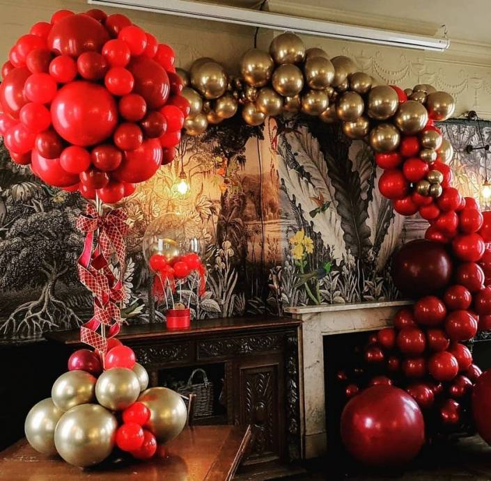 Chinese Wedding balloon decorations