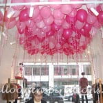 ceiling balloon decor