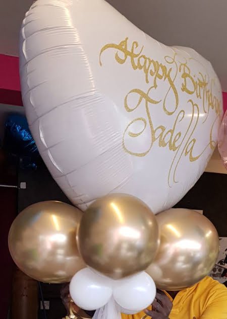 Personalised Jumbo foil balloon. - Image 3