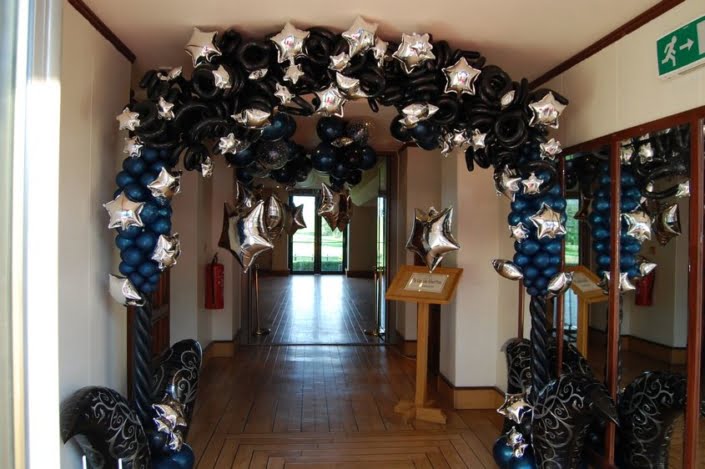 starlight - prom balloon entrance arch